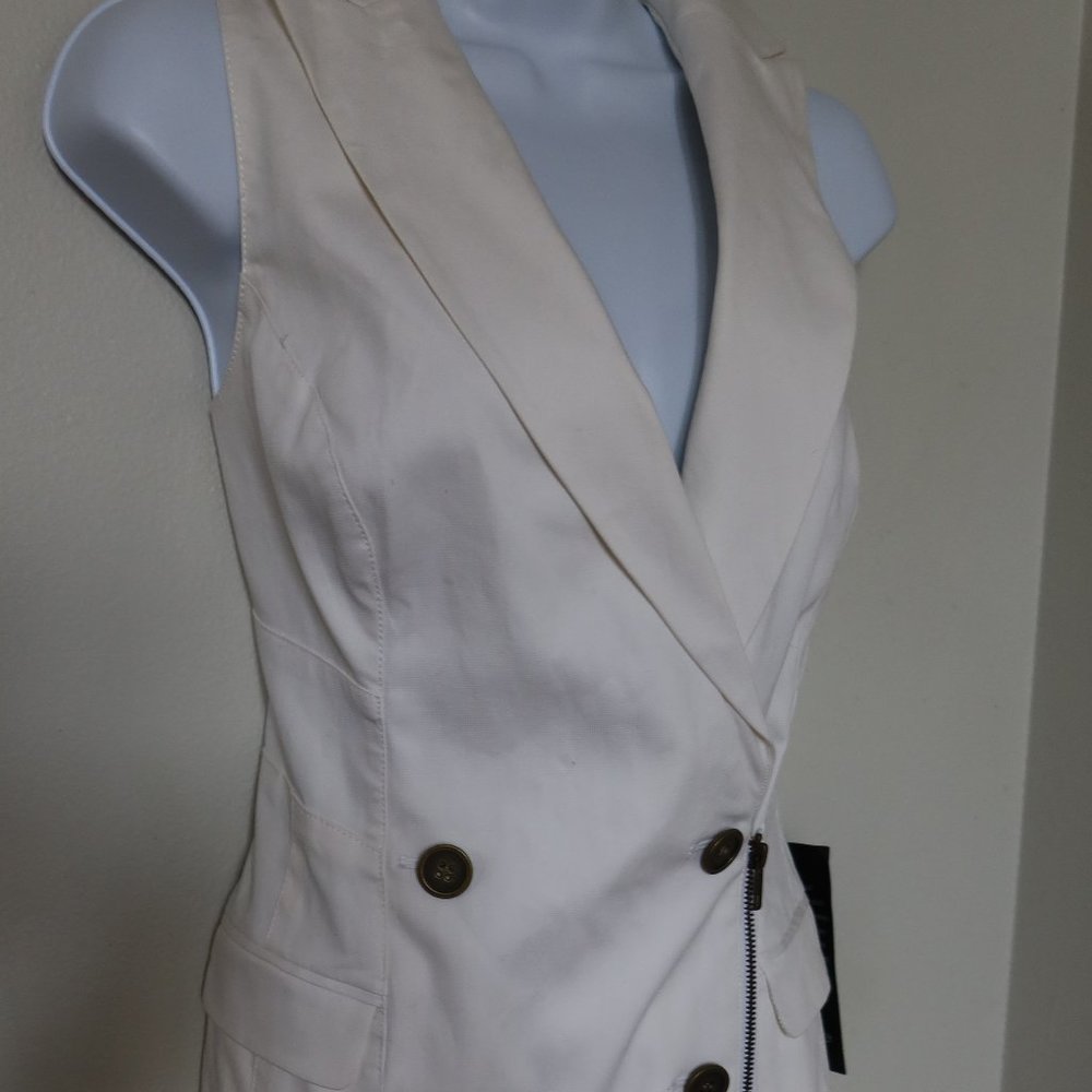 NWT Bebe Zip Up Mini Dres